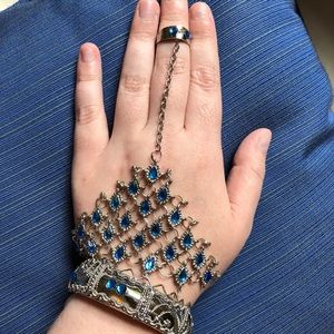 Vintage Indian Silver Bracelet